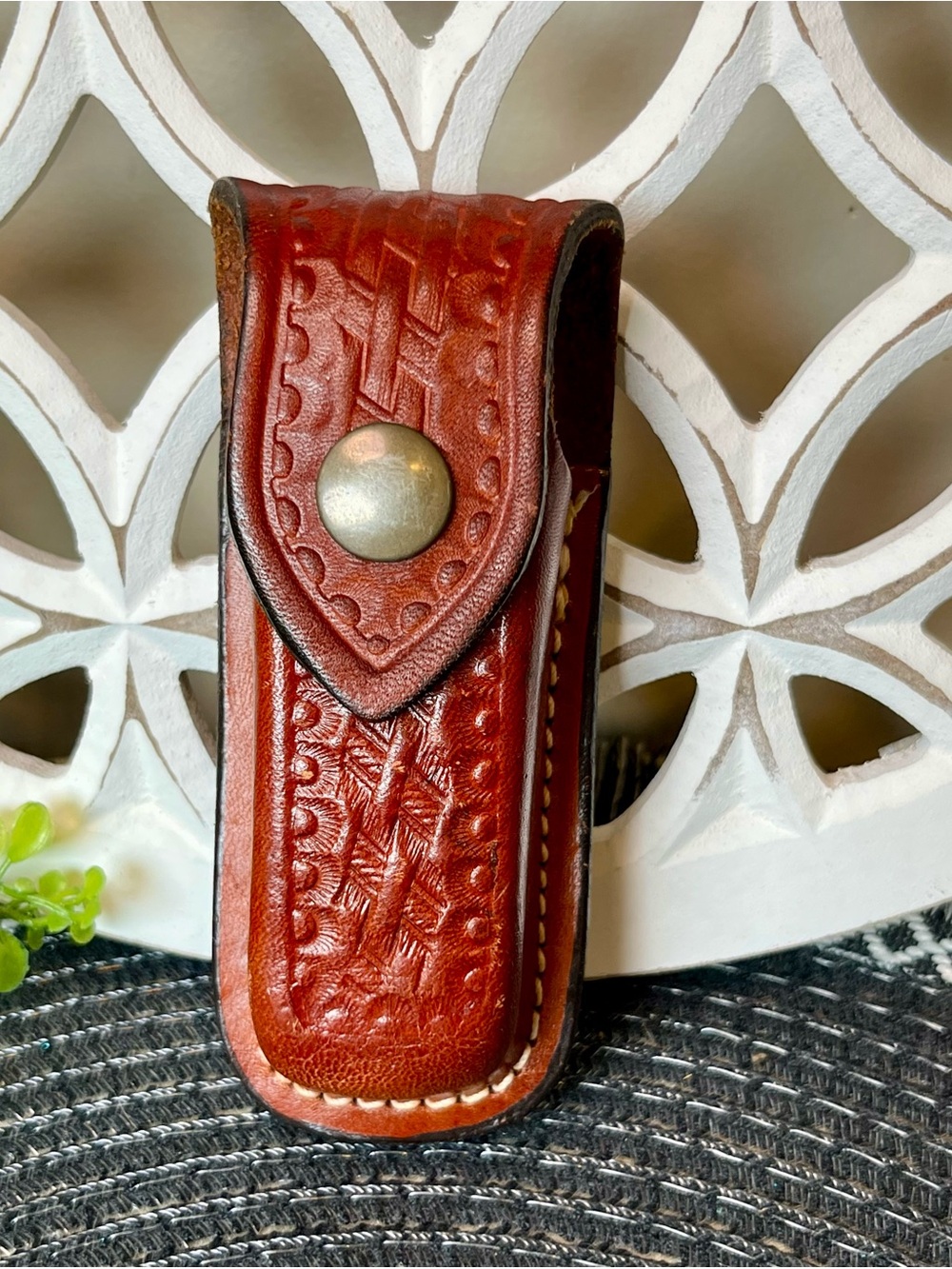 Swiss Army Zermatt Leather Belt Knife Pouch (Pouch Only)
